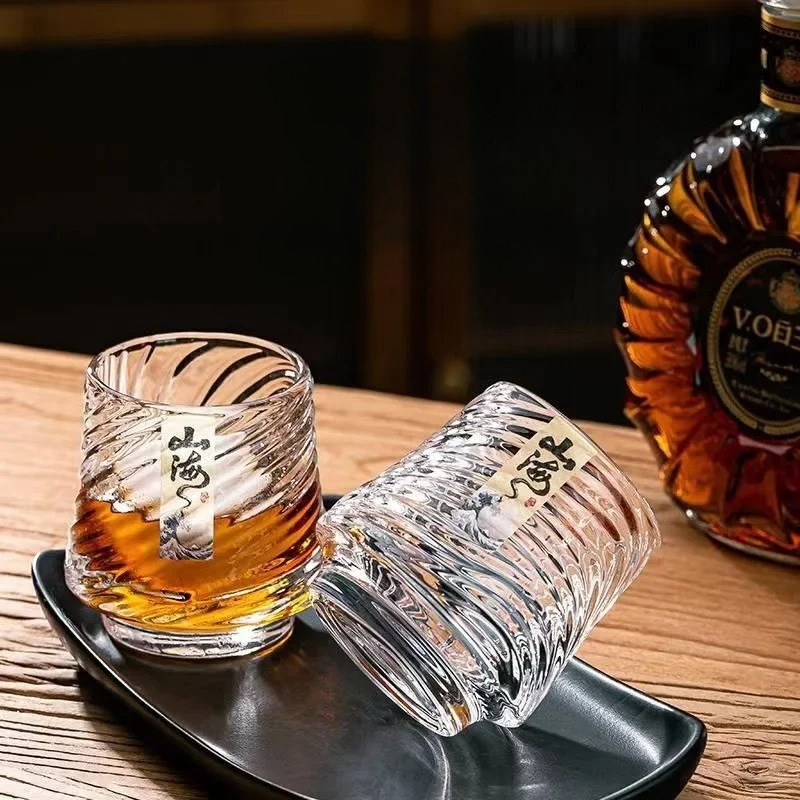 Wine In Beer Glass - Glazen Whiskey Set Shanhai Glazen Huishoudelijke