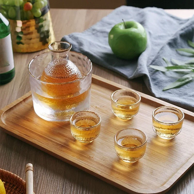 Wine In Beer Glass - Glazen Bierbeker Set Bar Accessoires Sake