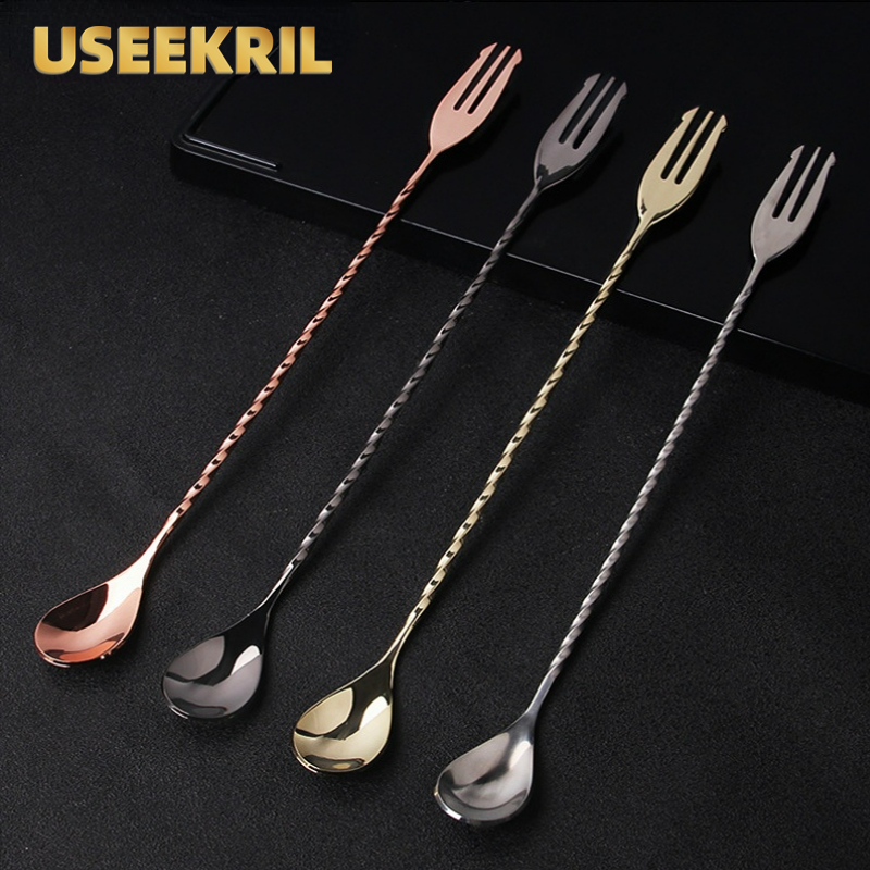 Bar Spoon Twisted - 30 40 50Cm Bar Lepel Met