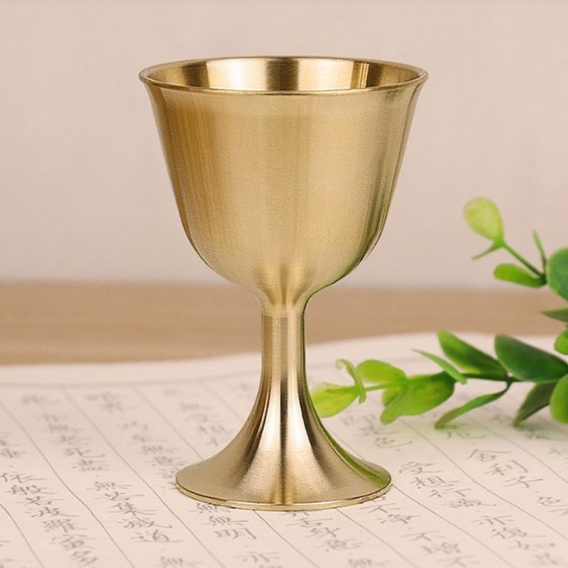 Retro messing koperen mok, pra - Wine In Beer Glass recensie en prijs