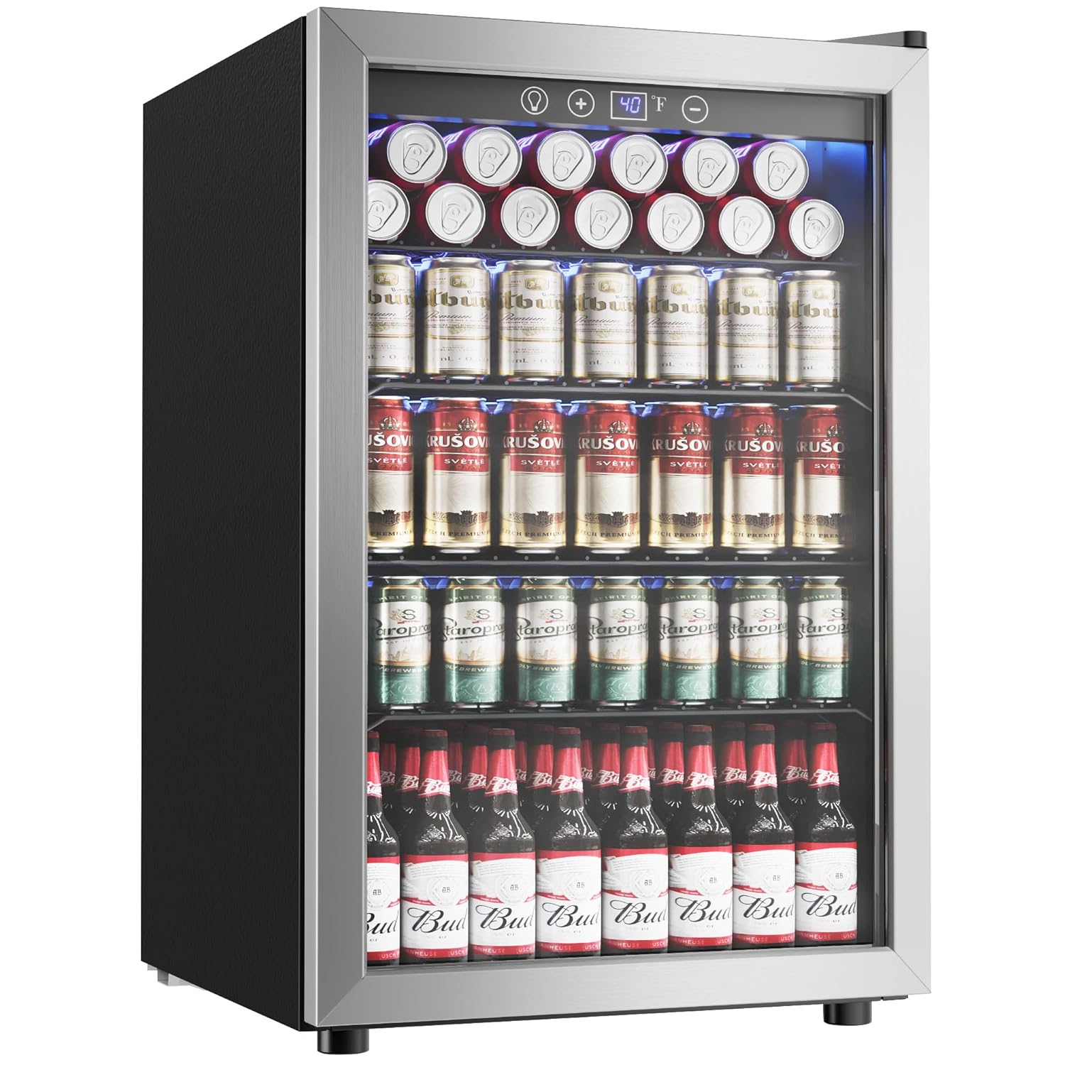 4,5 Cu.ft drankenkoelkast, 145 - Wine Beer Cooler Fridge recensie en prijs