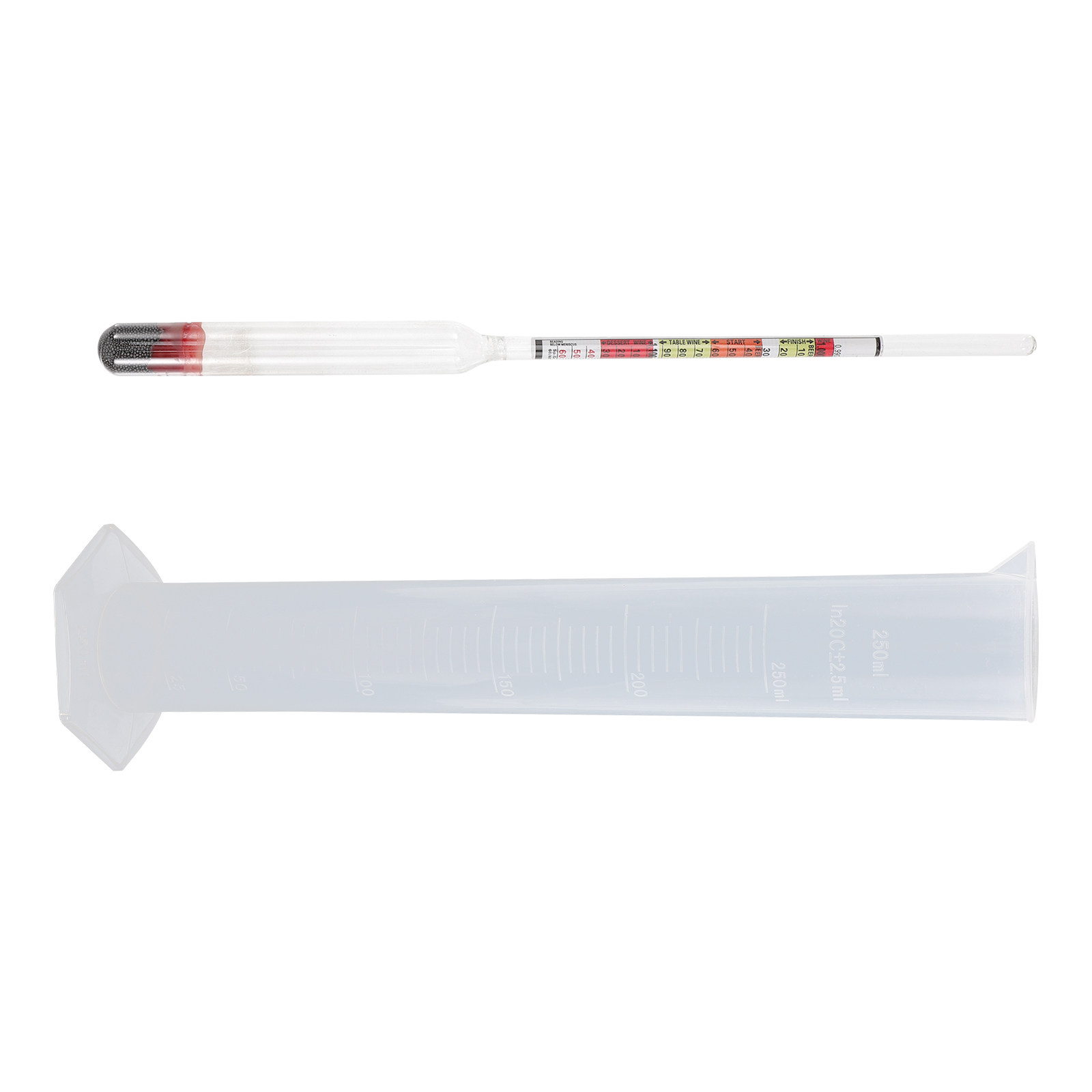 1Set Hydrometer Kit Drievoudig - Wine To Beer To Liquor recensie en prijs