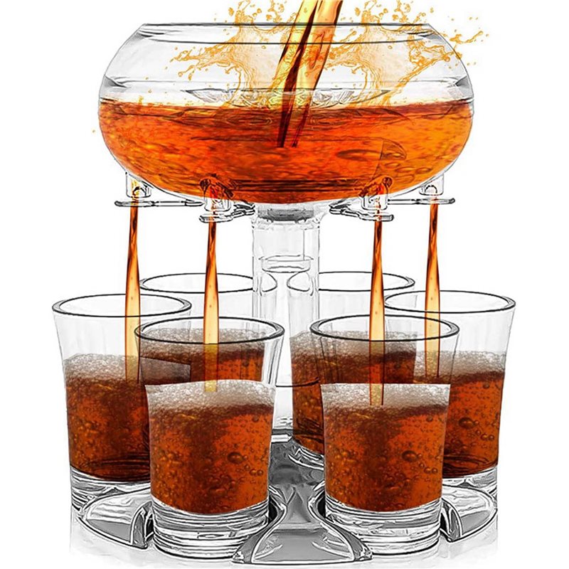 DTEN-2 Set 6 Shotglaasjes Wijn - Wine To Beer To Liquor recensie en prijs