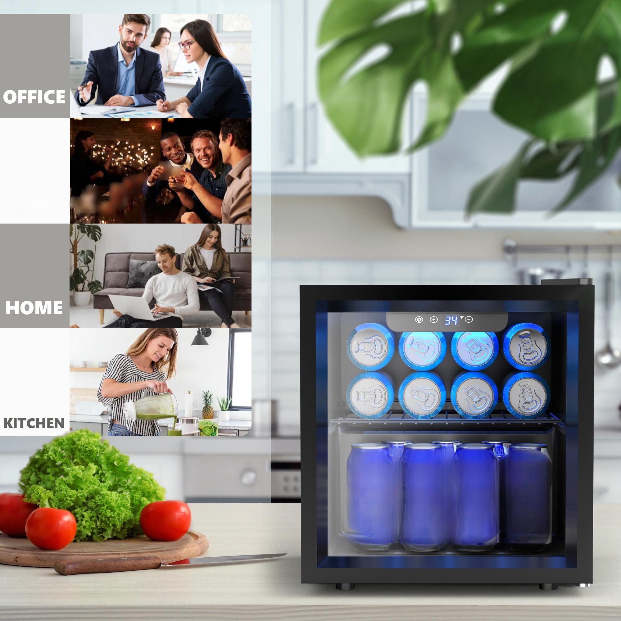 EKOJUCE Mini Koelkast met Glaz - Wine Beer Cooler Fridge recensie en prijs