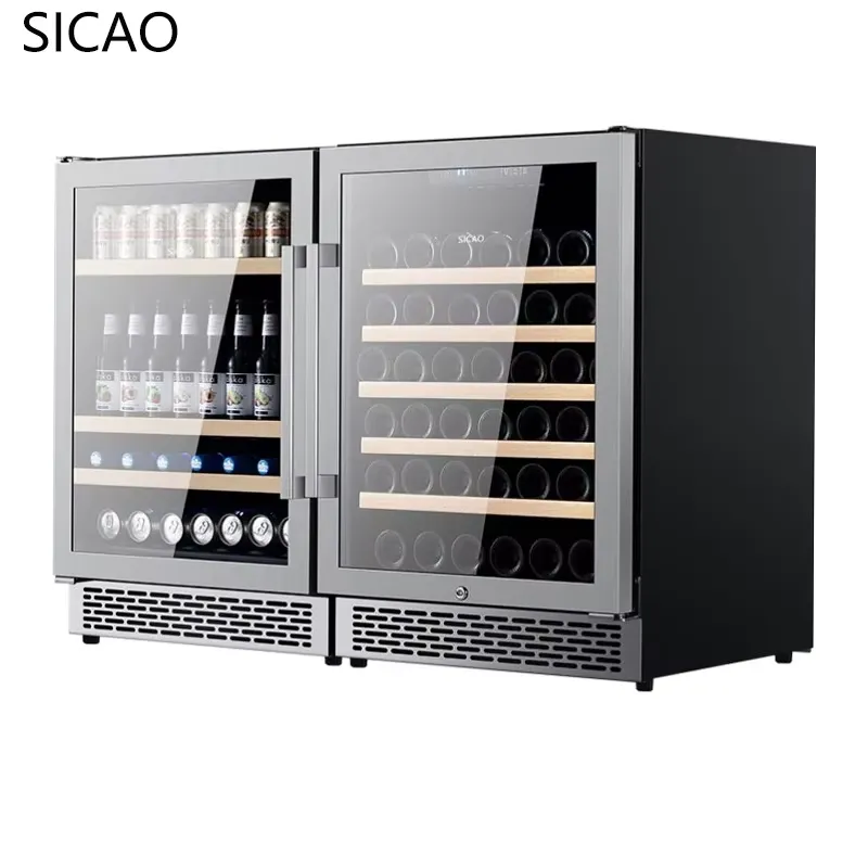 2-deurs wijn- en bierkoelkast  - Wine Beer Fridge Dual Zone recensie en prijs