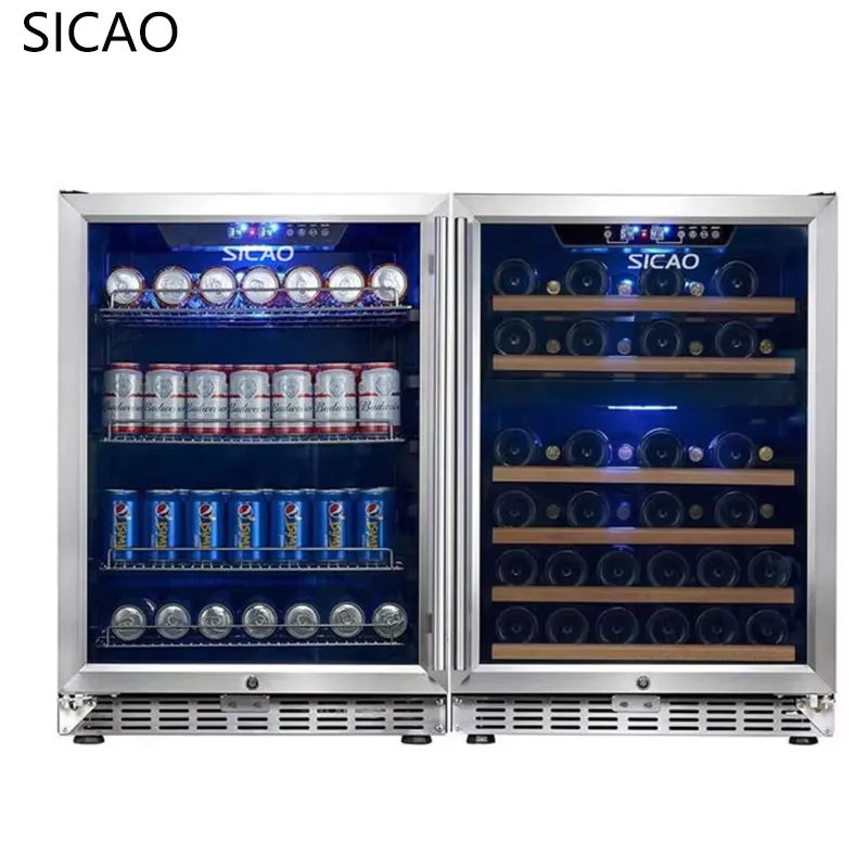 2-deurs wijn- en bierkoelkast  - Wine Beer Fridge Dual Zone recensie en prijs