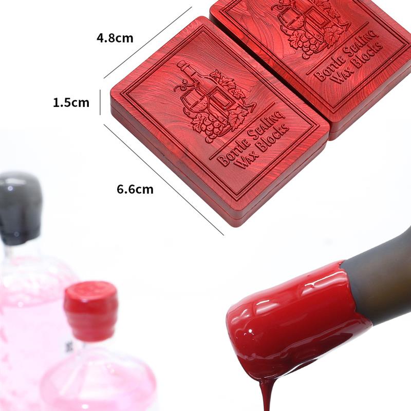 45g Wijnfles Zegellakblokken V - Wine To Beer To Liquor recensie en prijs