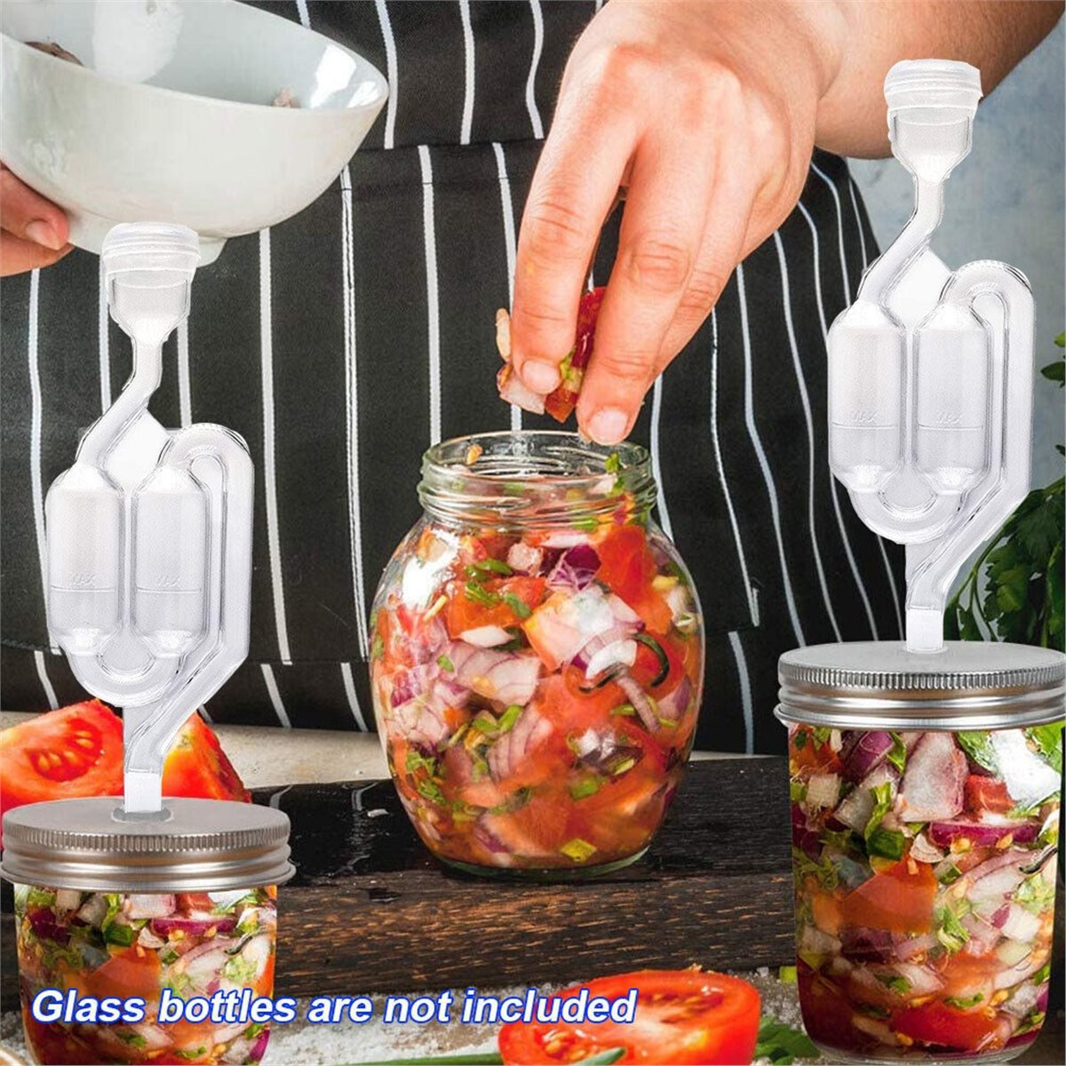 4 stuks 70 mm fermentatie-deks - Wine Beer And More recensie en prijs