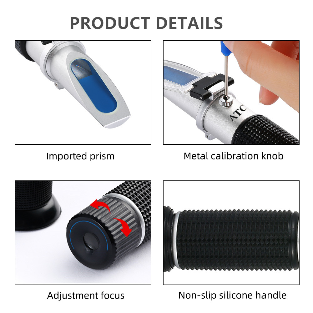 Refractometer 0-32% Brix Bierb - Wine To Beer To Liquor recensie en prijs