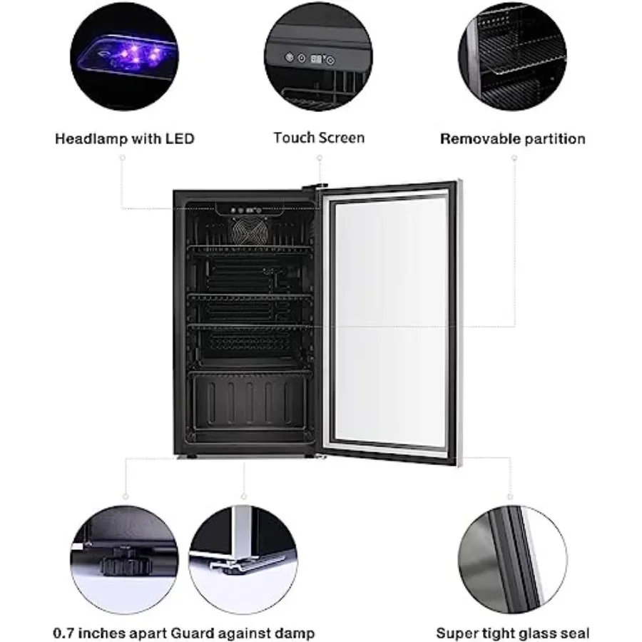 26 Flessen 130 Blikjes Wijnkoe - Wine Beer Cooler Fridge recensie en prijs