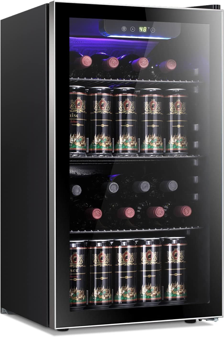 26 Flessen 130 Blikjes Wijnkoe - Wine Beer Cooler Fridge recensie en prijs