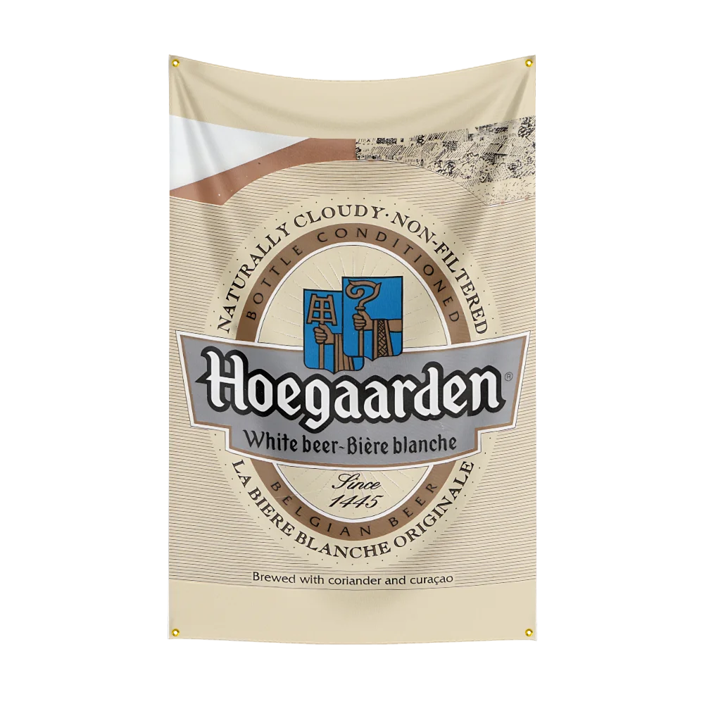 3×5ft h-Hoegaarden Biervlag Po - Wine Beer Rum recensie en prijs